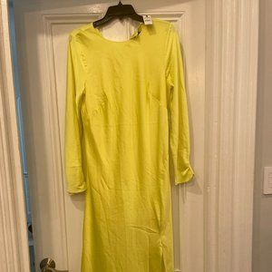 Express satin sheath Dress